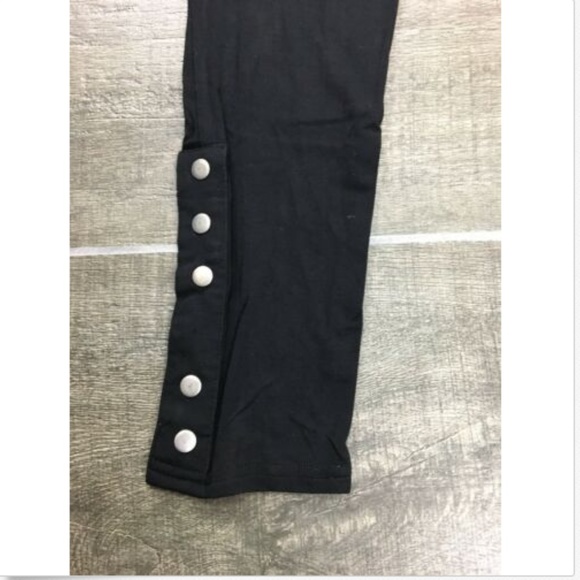 Milk Silver Studded Ankle Leggings Size S Small - Picture 4 of 5